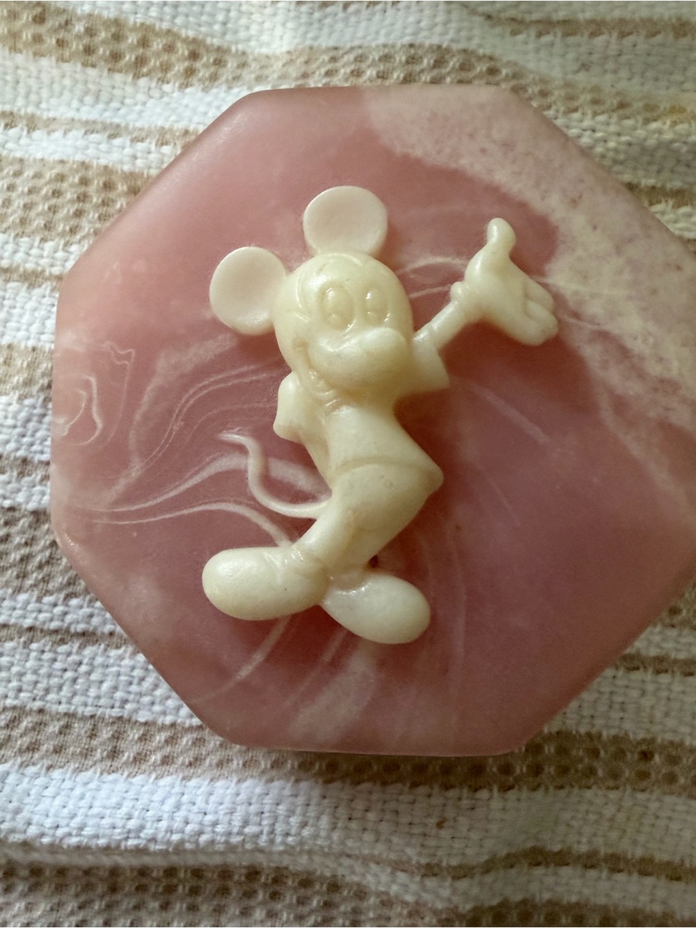 Mickey Mouse Soapstone covered dish